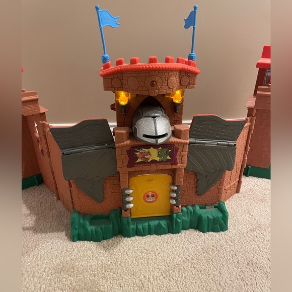 Imaginex castle- very fun. All kinds of lights, sounds, and actions. - Picture 9 of 9